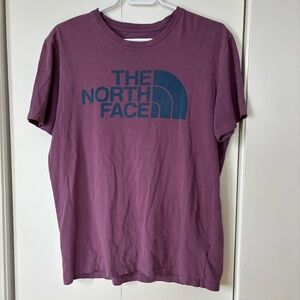 🎉4/30$🎉 The North Face Purple Logo Tee – Size Medium